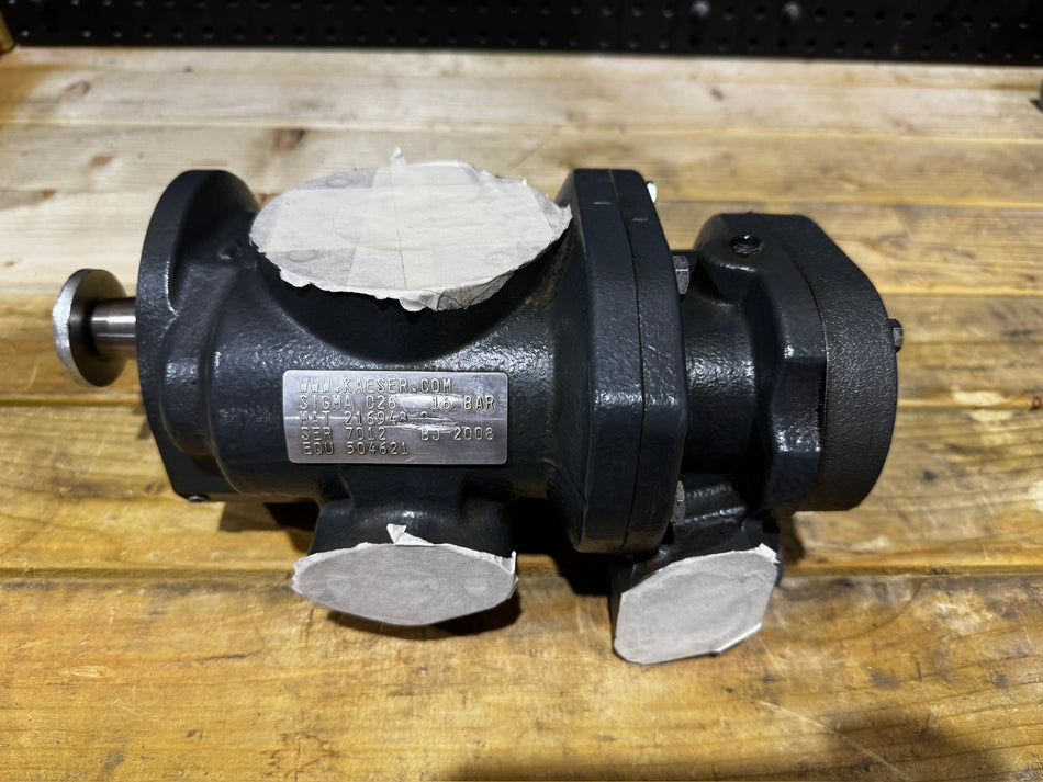 Genuine Kaeser HPC Sigma 026 Profile Air End | Energy-Saving Rotary Screw Airend for SX / SM Series