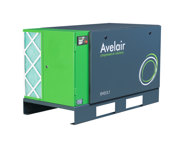 Avelair evo 2.2 Base Mounted Screw Compressor 15CFM - 8 Bar