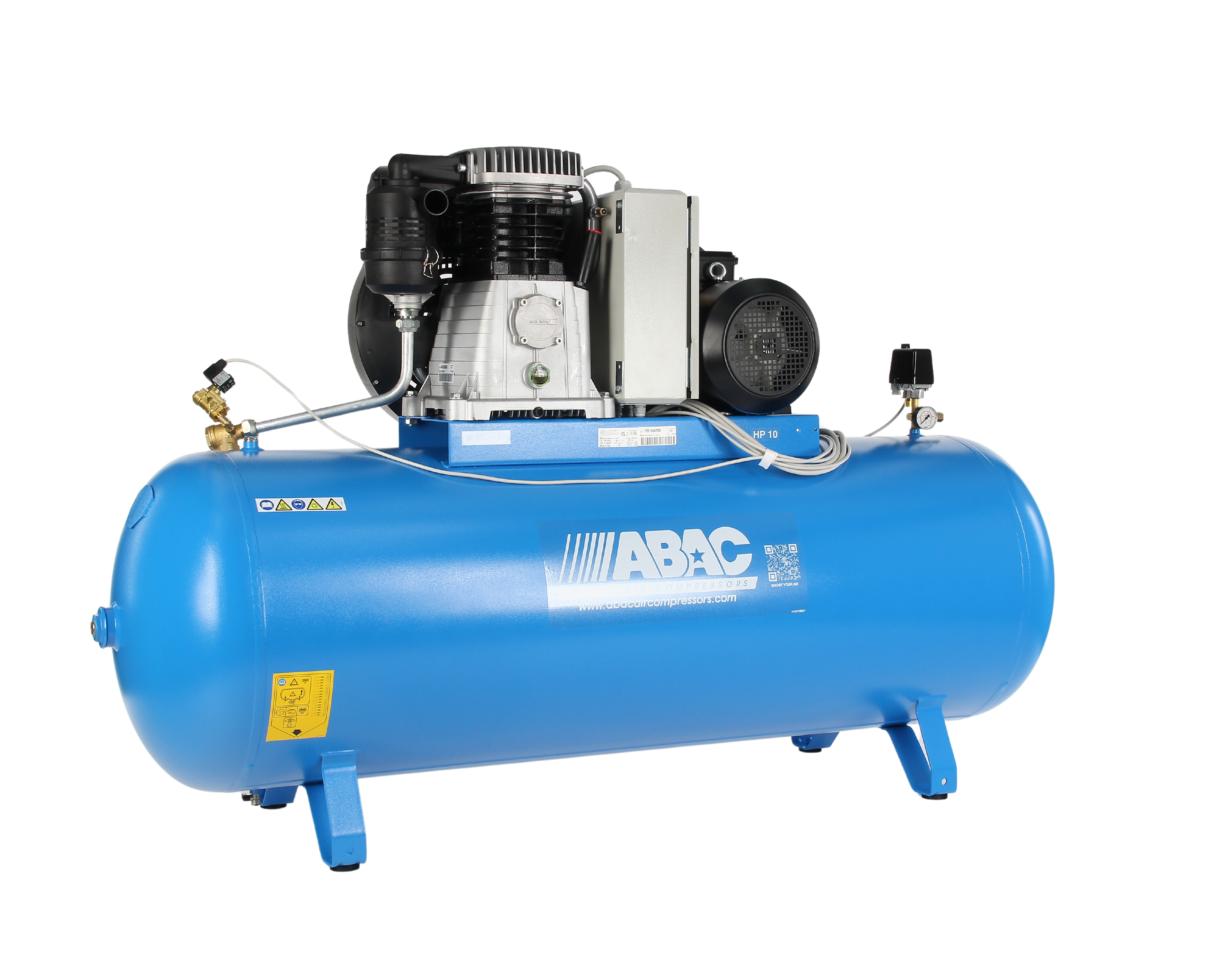 ABAC Pro B7000 500 FT10 500L 26.7CFM 15 Bar Piston Air Compressor - 4116020860