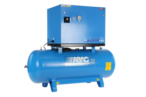 ABAC LN1 B5900 270L Tank Mounted Silenced Air Compressor T5.5 415 Volt 20CFM - 4116026060