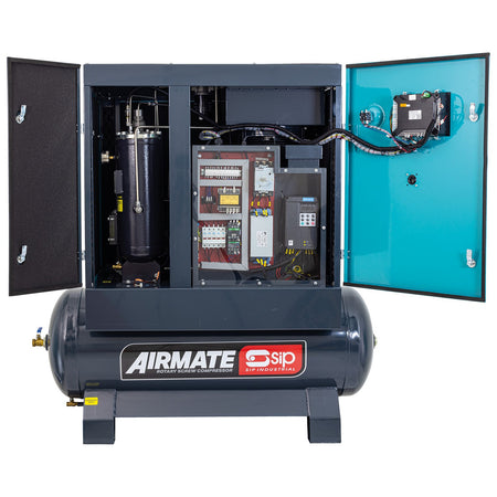 SIP VSDD 400V 7.5kW 8bar 200L Variable Speed Screw Compressor - 08259 - airlinkcompressors.com