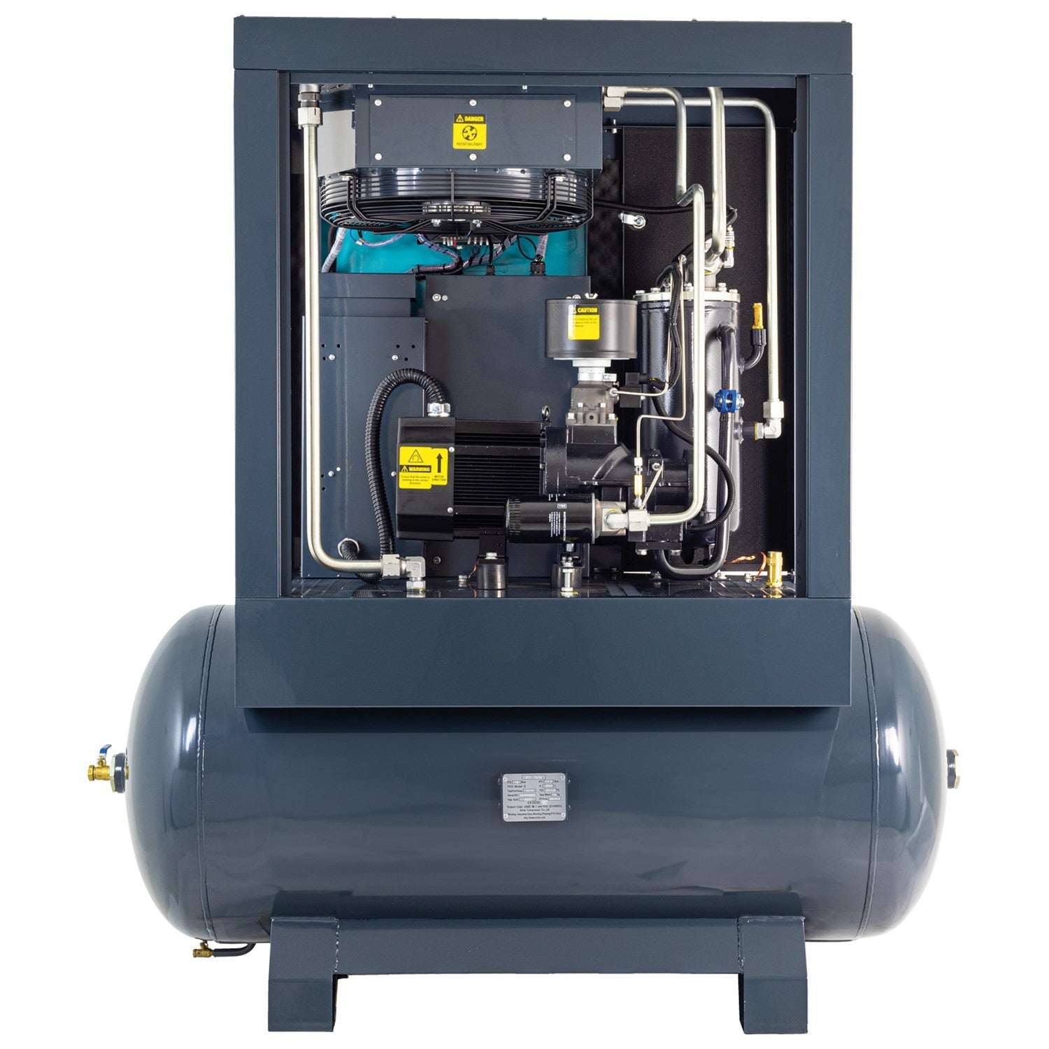 SIP VSDD 400V 15kW 10bar 500L Variable Speed Screw Compressor - 08268 - airlinkcompressors.com