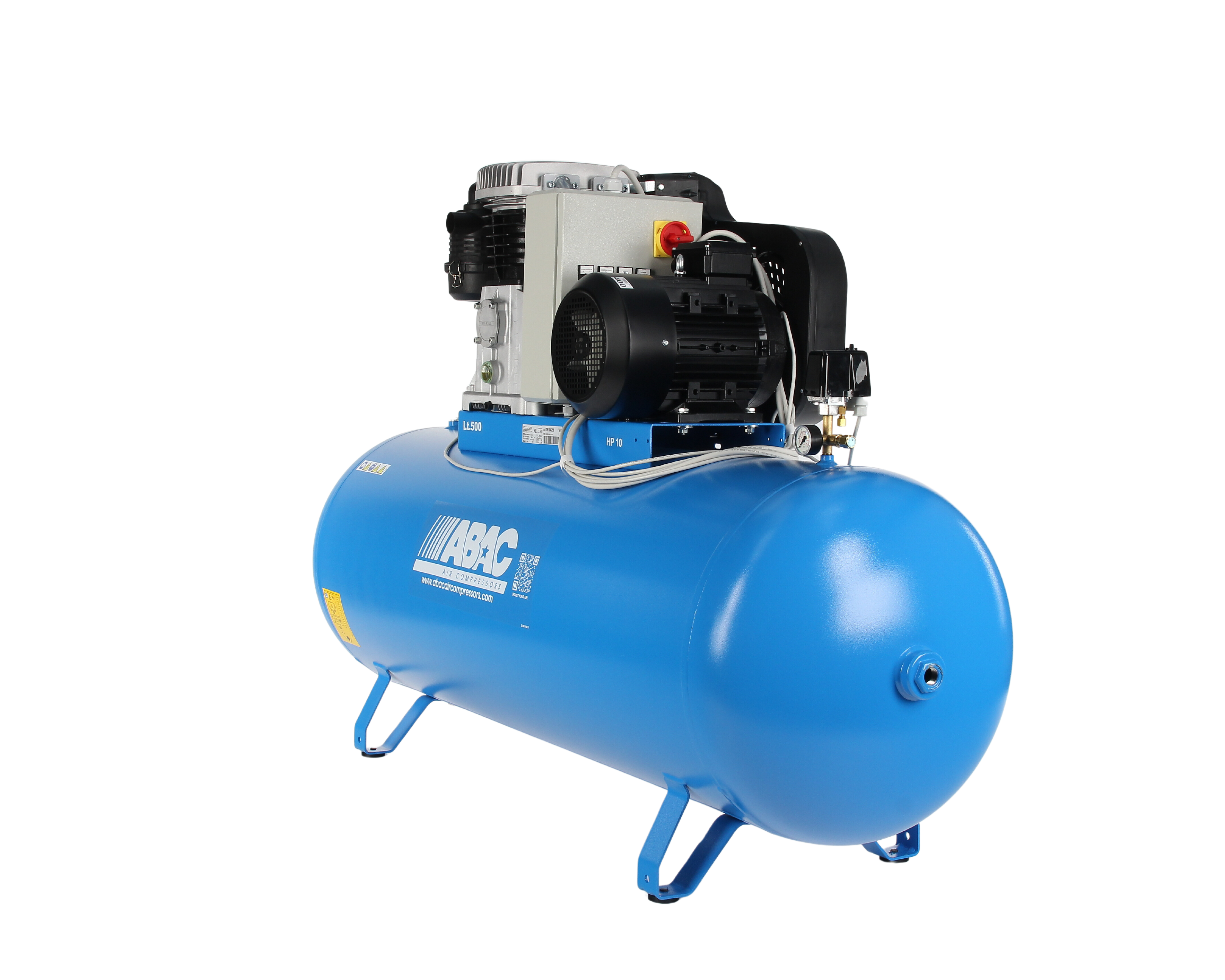 ABAC Pro B7000 500 FT10 500L 26.7CFM 15 Bar Piston Air Compressor - 4116020860