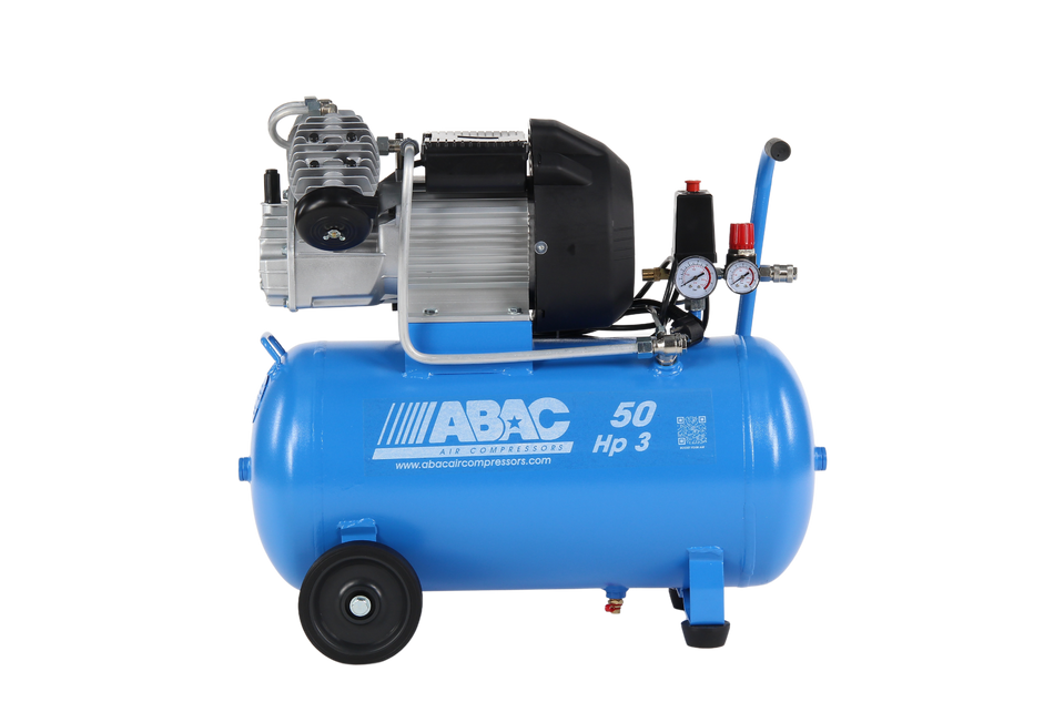 ABAC V36/50 Air Compressor 12.5 CFM 2.2kW 240V 10 Bar 50Lt Receiver - 1129981090