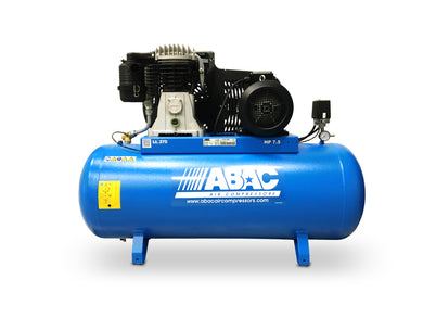 Abac PRO B6000 270L FT7.5 - 3 Phase 5.5kw 270L 29CFM 11Bar Air Compressor - 4116020193