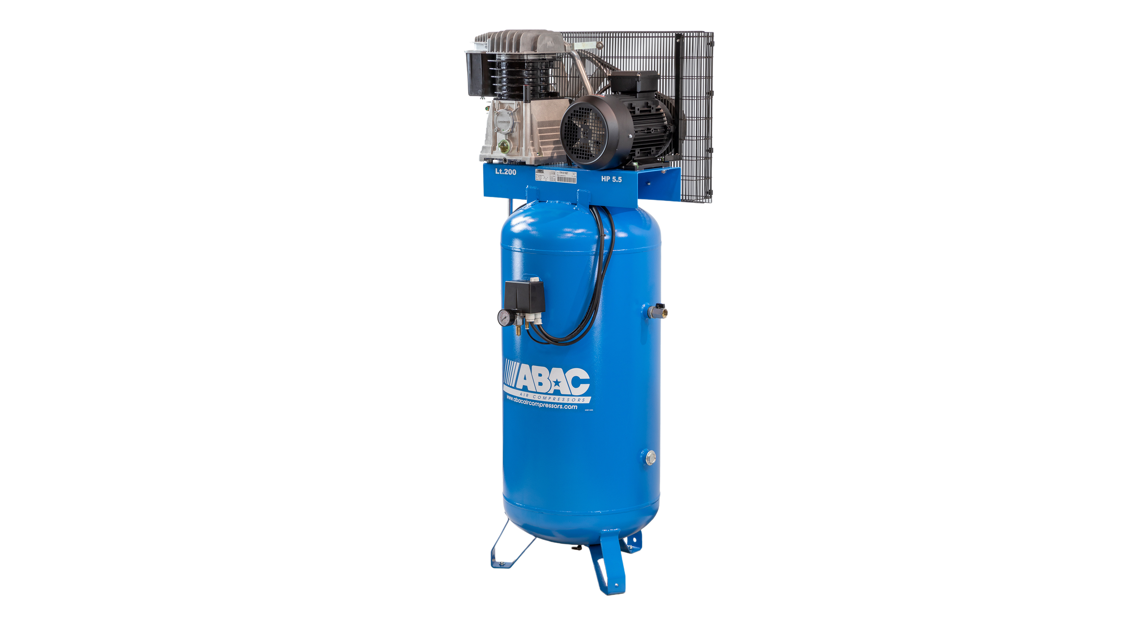 ABAC PRO B5900B 200L VT5.5 Vertical Air Compressor 400Volt - 4116024563