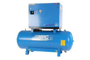 ABAC LN1 B5900 270L Tank Mounted Silenced Air Compressor T5.5 415 Volt 20CFM - 4116026060