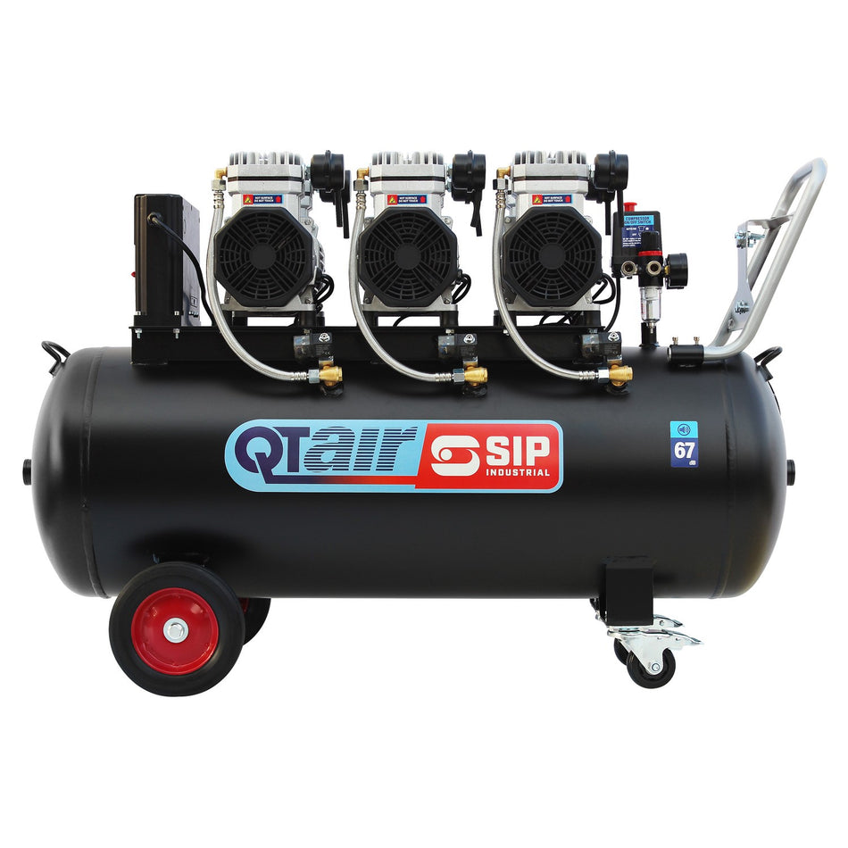 SIP QT DD 4.5hp 200ltr Ultra Low Noise Oil Free Air Compressor - 05498 - airlinkcompressors.com