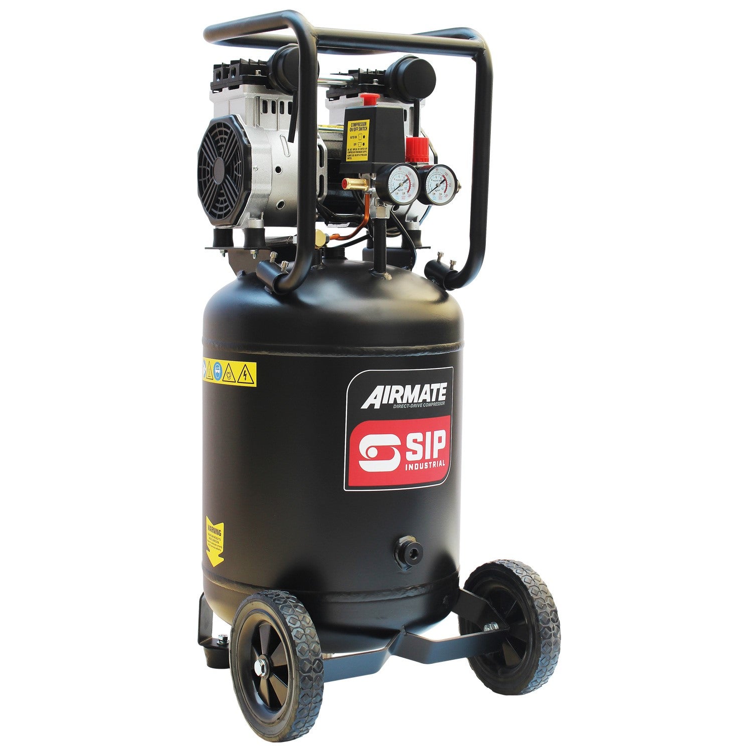 SIP DD 2hp 50ltr Low Noise Vertical Compressor - 05483 - airlinkcompressors.com
