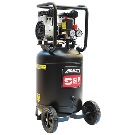 SIP DD 2hp 50ltr Low Noise Vertical Compressor - 05483 - airlinkcompressors.com