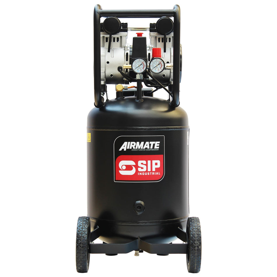 SIP DD 2hp 50ltr Low Noise Vertical Compressor - 05483