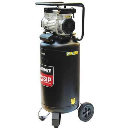 SIP DD 3hp 100ltr Low Noise Vertical Compressor - 05484 - airlinkcompressors.com