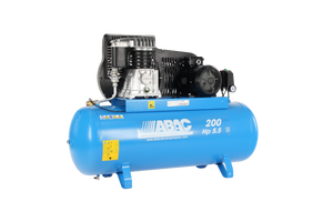 ABAC PRO B5900B 200 FT5.5 - 3 Phase 4kw 200L 23CFM 10Bar Air Compressor - 4116019759