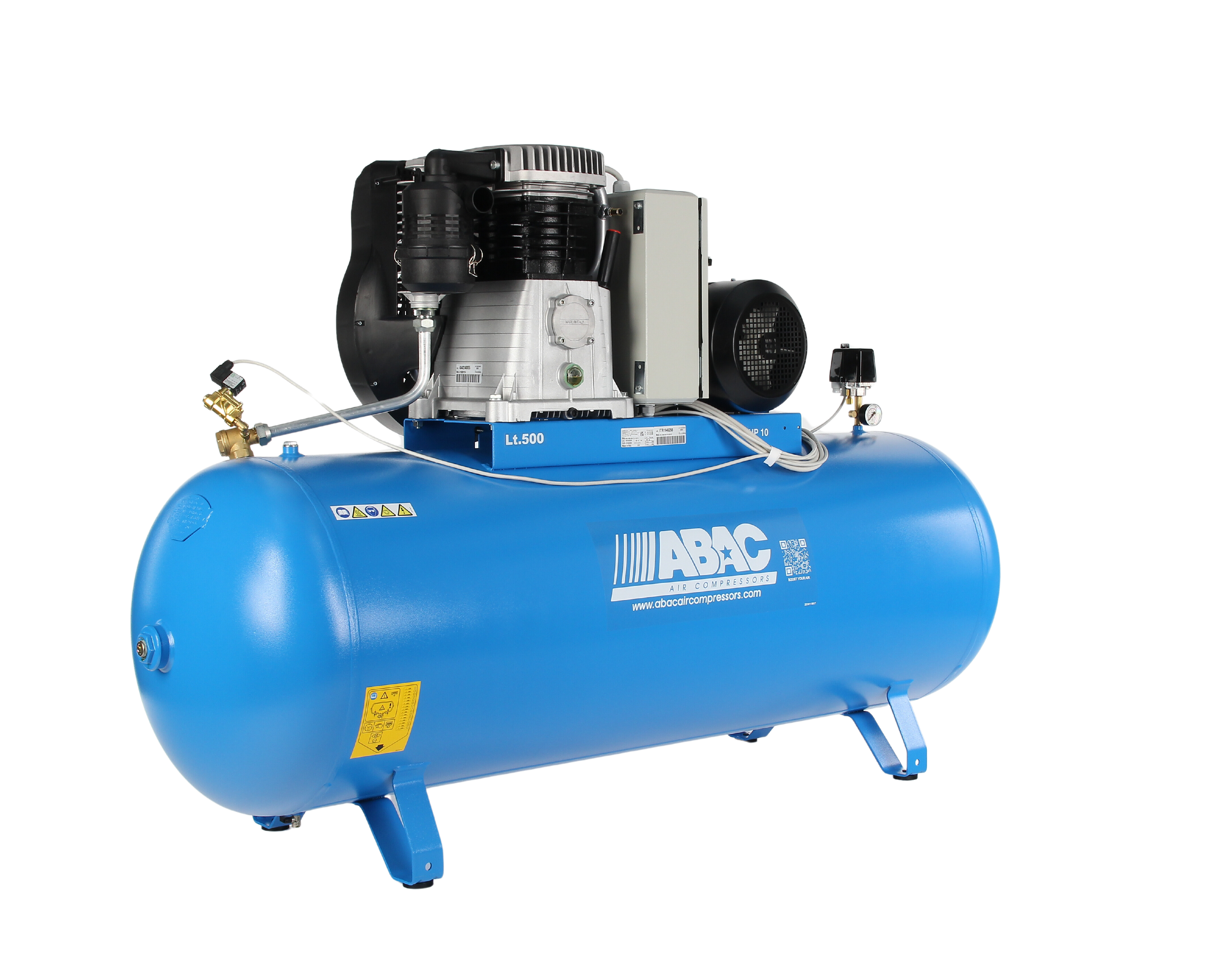 ABAC Pro B7000 500 FT10 500L 26.7CFM 15 Bar Piston Air Compressor - 4116020860