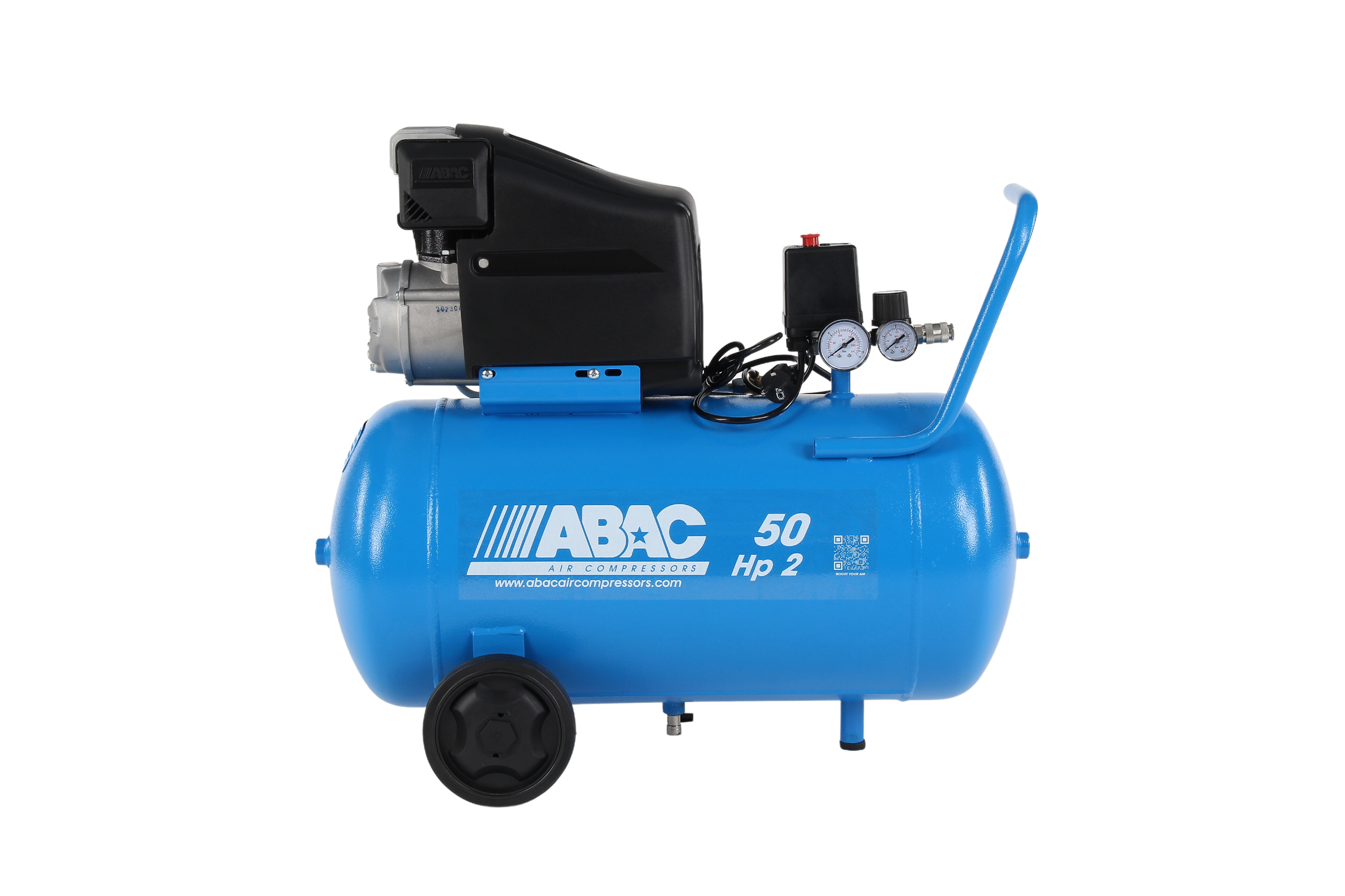 ABAC MONTECARLO L20, 7.8 CFM, 8 Bar 50L Air Compressor - 1129100178