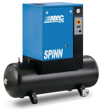 ABAC SPINN 5.5kW 27.5CFM 10Bar 270L (400V) Screw Compressor - 4152054989