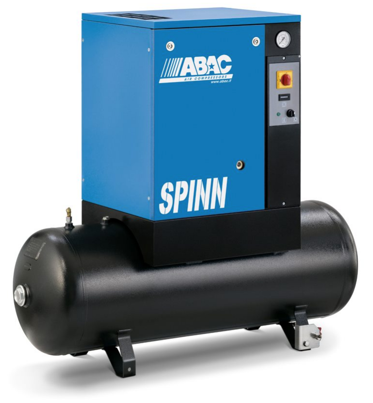 ABAC SPINN 7.5kW 35CFM 10Bar 270L (400V) Screw Compressor - 4152054999