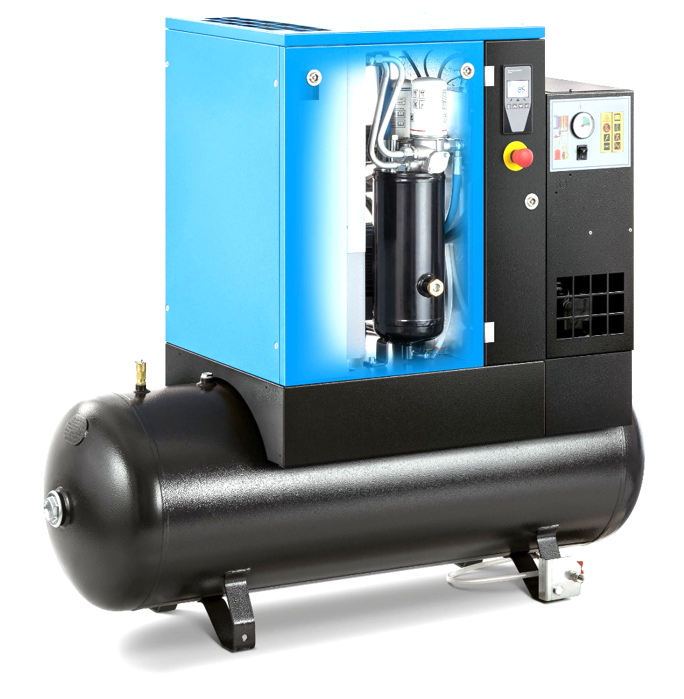 ABAC SPINN 15 E10 15kW 59CFM 10Bar 270L (400V) Compressor & Dryer & 5L Rotair Oil - 4152022653 - airlinkcompressors.com