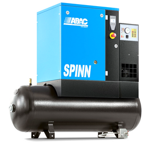 ABAC SPINN7.5XE 10 7.5kW 35CFM 10Bar 270L (400V) Compressor & Dryer - 4152022643