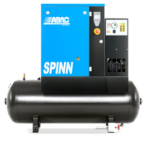 ABAC SPINN5.5XE 10 5.5kW 25CFM 10Bar 270L (400V) Compressor & Dryer - 4152022639