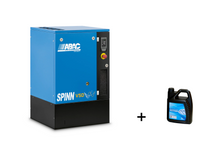 Load image into Gallery viewer, ABAC Spinn 3I Variable Speed (VSD) 3kW Base Screw Compressor &amp; 5L Rotair Oil - 4152060807