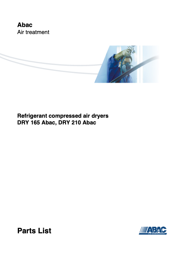 ABAC Dry 165 & 210 Parts Manual From 2020