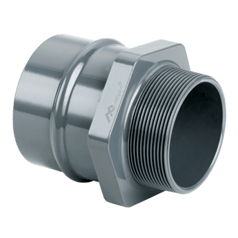 AIRpipe BSP Male Threaded Adaptor DN20 to DN80