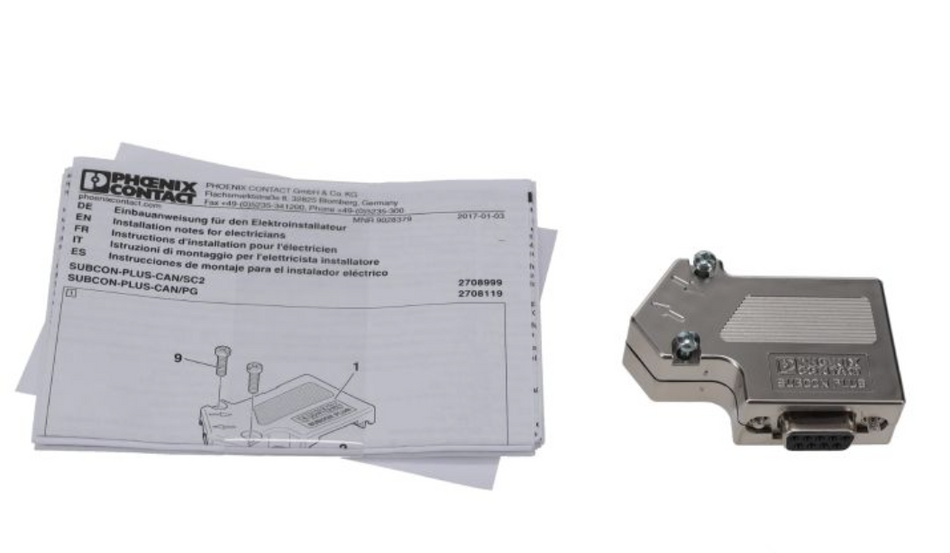 Atlas Copco Connector Can bus Phoenix Contact BS15C09 - 1088001728 - airlinkcompressors.com