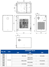 Load image into Gallery viewer, Beko DRYPOINT® RA III 240 Refrigerant Air Dryer Flow Rate: 141cfm  4060414