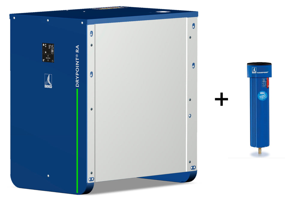 Beko DRYPOINT® RA III 190 Refrigerant Air Dryer with 1 Pre-Filter Flow Rate: 109cfm. 4060413/1