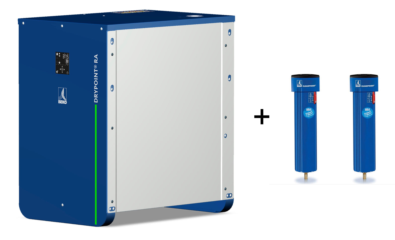 Beko DRYPOINT® RA III 330 Refrigerant Air Dryer with Pre-Filter and After Filter Flow Rate: 194cfm. 4020053/2