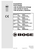 Boge S31 S/SD40 S/SD50 S/SD/SF/SDF60 Parts Manual From 2008