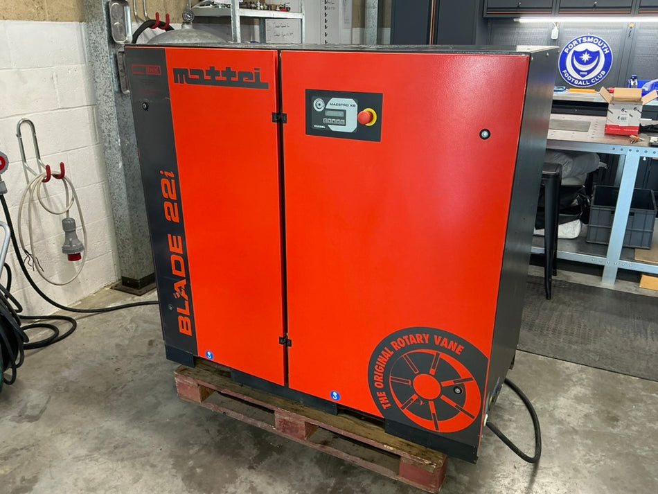 Mattei Blade 22i VSD 10 Bar Low Hours – Refurbished by Airlink Compressors