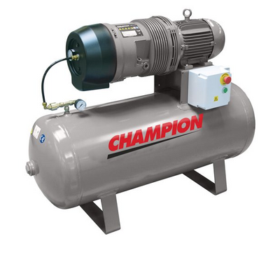 Champion CMPV04 Vane Air Compressor 200L 400V 20.1 CFM - 504PURS104035D20C
