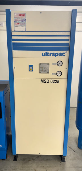 Refurbished Donaldson Ultrapac MSD 0225 Heatless Adsorption Desiccant Dryer – 225 m³/h (132 CFM), -70°C PDP, Complete Package with Filters & Drain