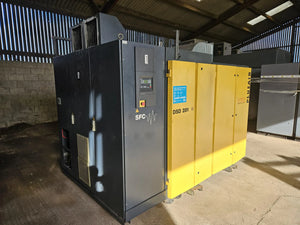 Used HPC DSD281SFC 160 kW 939 CFM 7.5 Bar Variable Speed Screw Air Compressor