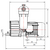 DVP LC12WR Oil Lubricated Rotary Vane Vacuum Pump - 0.45 Kw