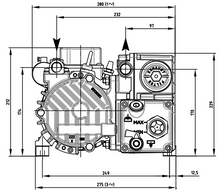 Load image into Gallery viewer, DVP LC25WR Dimensions End