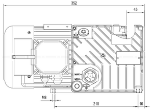 DVP LC25 Dimensions Side