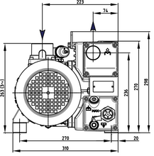 Load image into Gallery viewer, DVP LC40WR Dimensions End