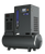 Hertz air compressor on a white background