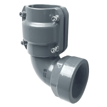 AIRpipe BSP Female Threaded Elbow DN20 to DN50