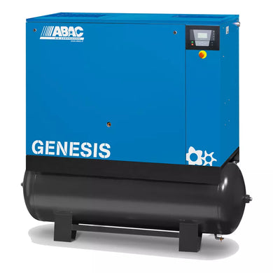 ABAC Genesis 22kw 10Bar 400V 500L 128CFM Screw Compressor & Dryer - 4152025554