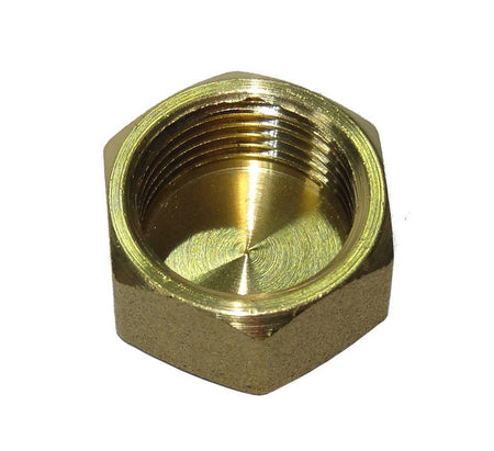 GVS / RPB Radex 3/8 Inch Brass Cap 04-913 replacement outlet cap