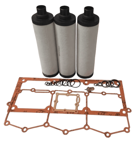 KS84 Separator Kit components including air/oil separator, gaskets, and seals
