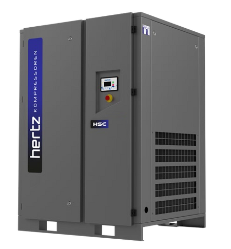 Hertz HSC 75 kW Fixed-Speed Rotary Screw Air Compressor - Energy Efficient & Reliable for Industrial Use - Compressed Air Online - airlinkcompressors.com