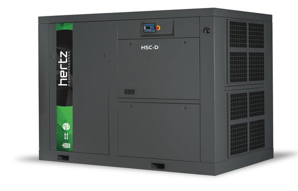 Hertz HSC-D 315 kW Fixed-Speed Rotary Screw Air Compressor - 1872 CFM - Compressed Air Online - airlinkcompressors.com