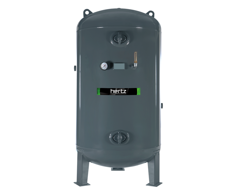 Hertz 100L 10, 15 & 40 Bar Compressed Air Receiver - HAR 100