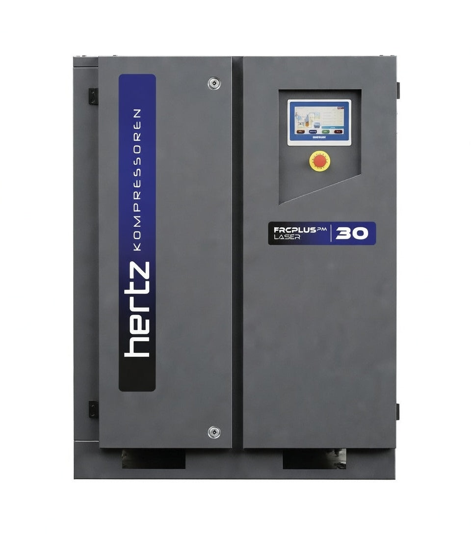 Hertz FRECON PLUS PM LASER 30 30 kW 16/20 bar VSD base-mounted compressor