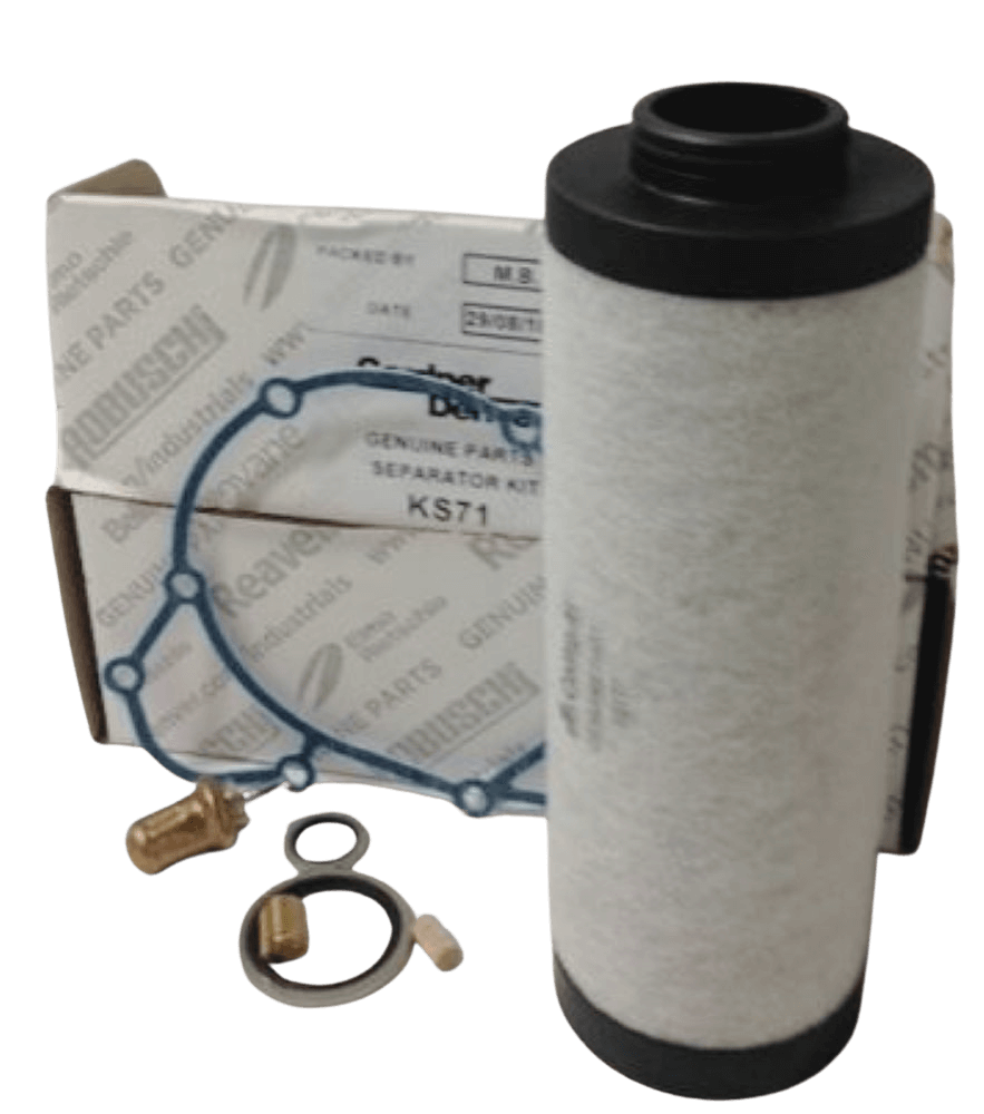 Hydrovane 37, 47, 705, 707, V05 & V07 Compressor Genuine OEM Element Separator Kit - KS71